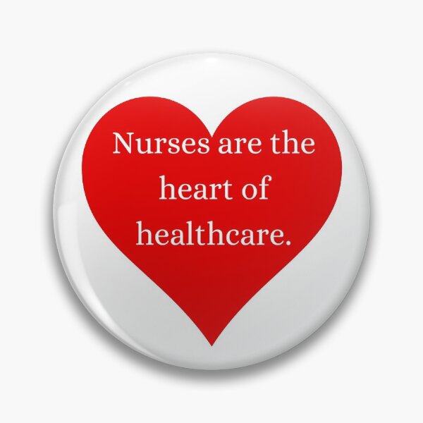 Item preview, Nurses are the heart of healthcare. designed and sold by MaltesShop.
