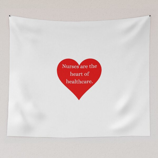 Item preview, Nurses are the heart of healthcare. designed and sold by MaltesShop.