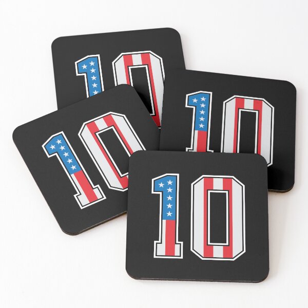 Item preview, 10 American Classy Numbers ten United States Flag designed and sold by Urosek.