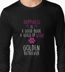 Happiness is My Golden Retriever Long Sleeve T-Shirt