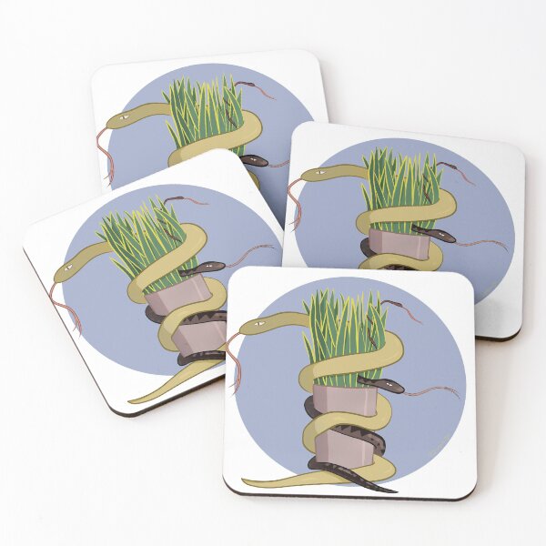 Item preview, Cute Snake Plant Sticker Cute Sticker Aesthetic Snakes Plant Stickers Plants designed and sold by JumpersBee.
