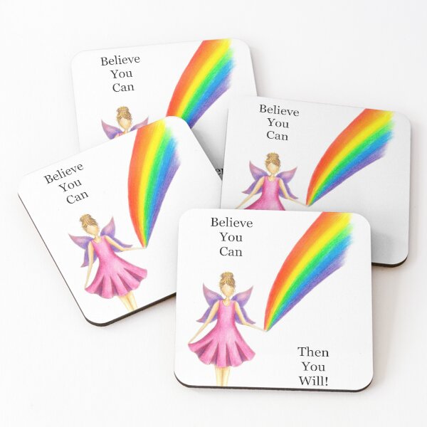 Item preview, Believe You Can Fairy & Rainbow designed and sold by JAYNE TUNNEY.