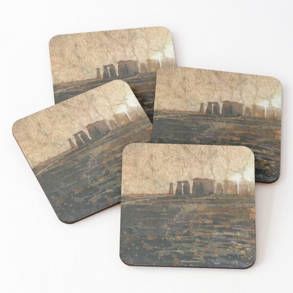 Item preview, Stonehenge artwork fine art painting designed and sold by rfoxphoto.