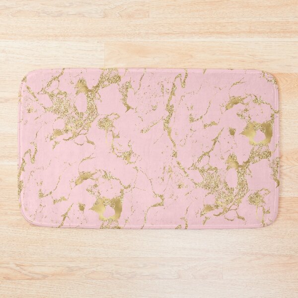 Item preview, Rose petal color marble with gold veins  designed and sold by MagicStrawberry.