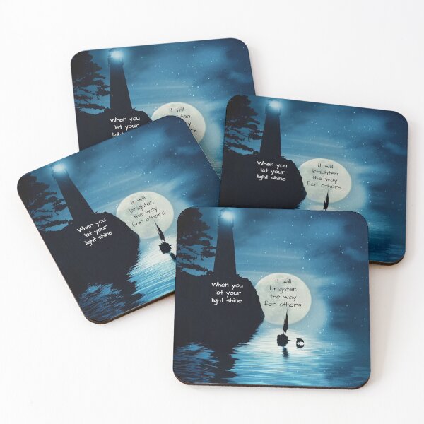 Item preview, Inspiration Lighthouse Sailboat and Dolphin Let Your Light Shine designed and sold by Stephanie Laird.