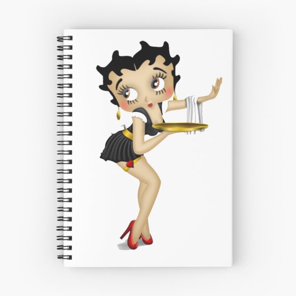 Item preview, Color Betty Boop waitress designed and sold by dobbysgifts.