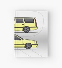 Volvo 850R T5-R Duo Creme Yellow Hardcover Journal