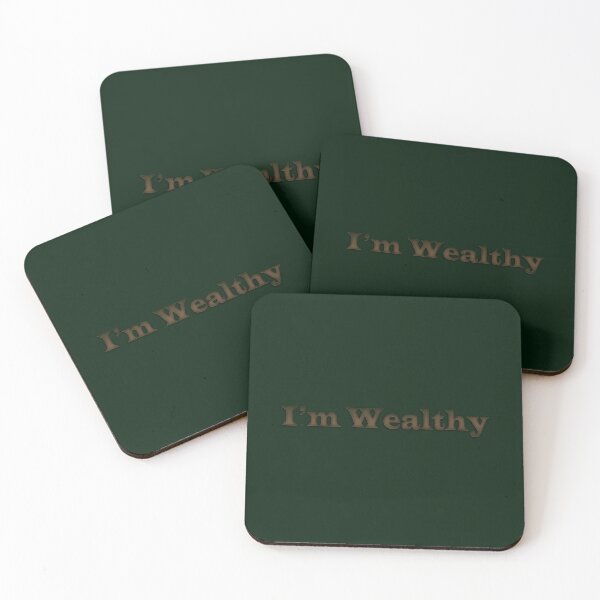 Item preview, I'M WEALTHY / COPPER EDITION  (expensive product on Redbubble) designed and sold by Starkew.