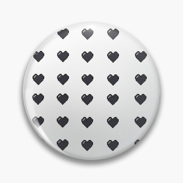 Item preview, Extra Small Black Pixel Heart Sticker Pack designed and sold by royal-tees.