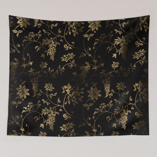 Item preview, black gold roses flowers designed and sold by NENOSWORLD.