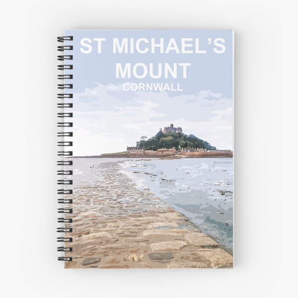 Item preview, St Michaels Mount Summer Cornwall art gift. Marazion designed and sold by BarbaraGlebska.