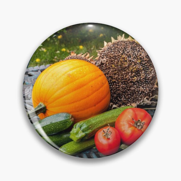 Item preview, Fresh veg from the garden with pumpkin.  designed and sold by LindaCooke.