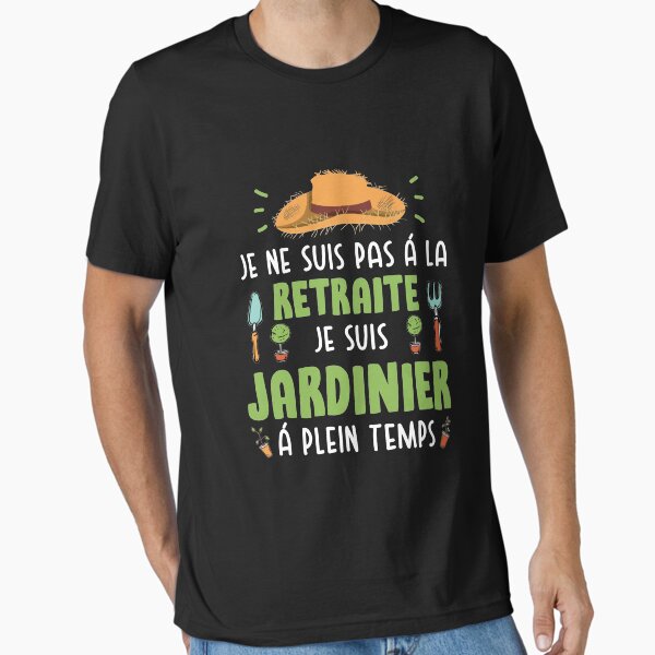 Aperçu de l'œuvre Jardinier Retraite Jardinage Cadeau Jardin créée et vendue par Lenny Stahl.