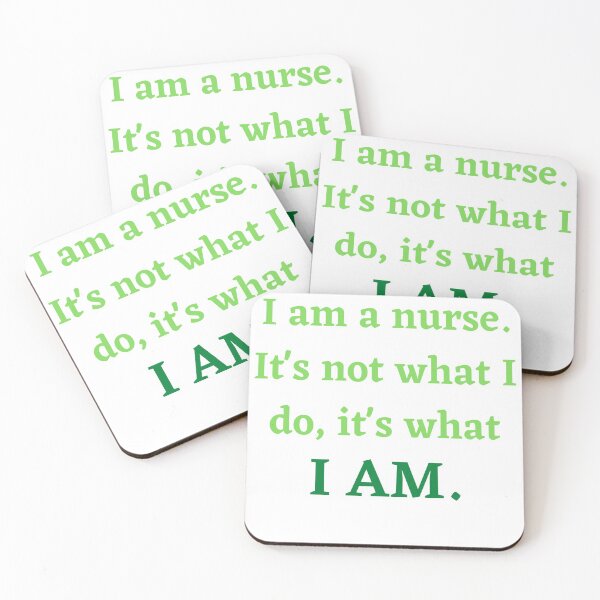 Item preview, I am a nurse. It's not what I do, it's what I AM. designed and sold by MaltesShop.