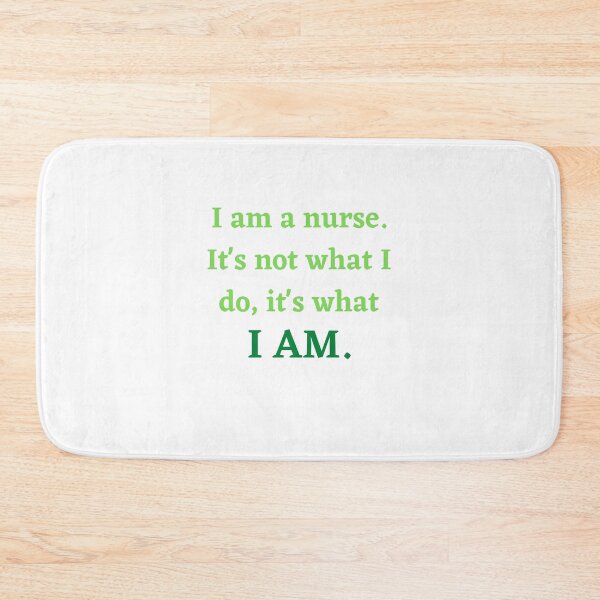 Item preview, I am a nurse. It's not what I do, it's what I AM. designed and sold by MaltesShop.