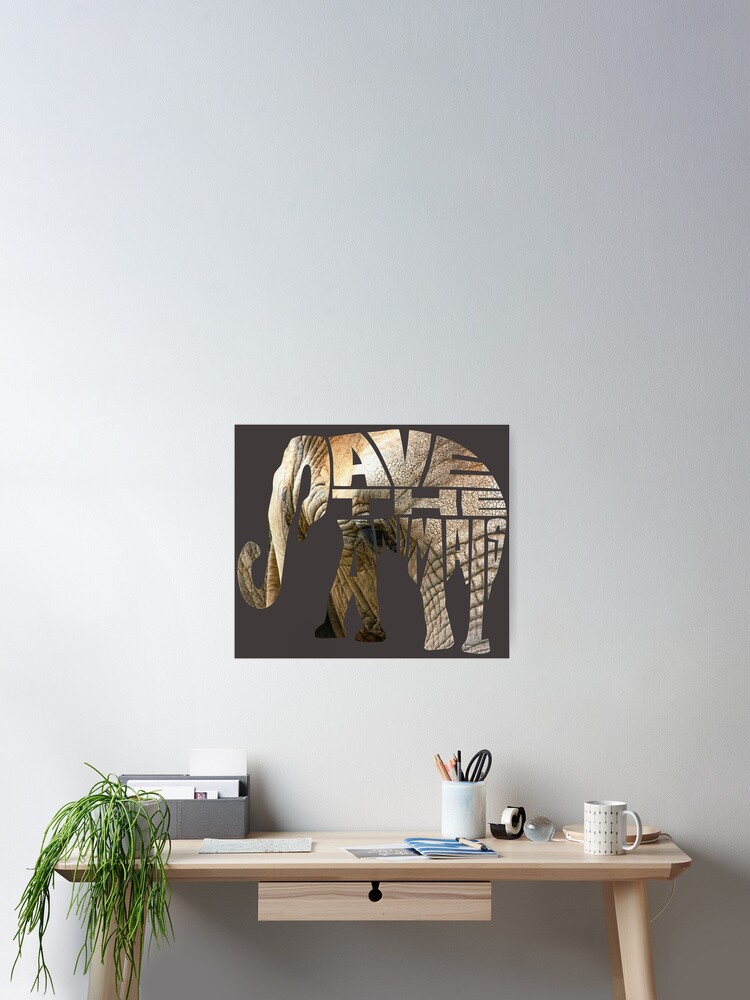 Thumbnail 2 of 3, Poster, Save the animals designed and sold by yompang.