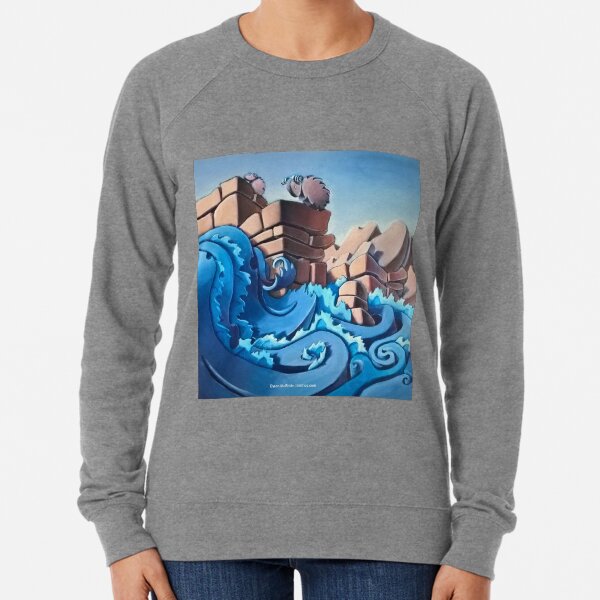 Big Horn Sheep in the Canyon Lightweight Sweatshirt
