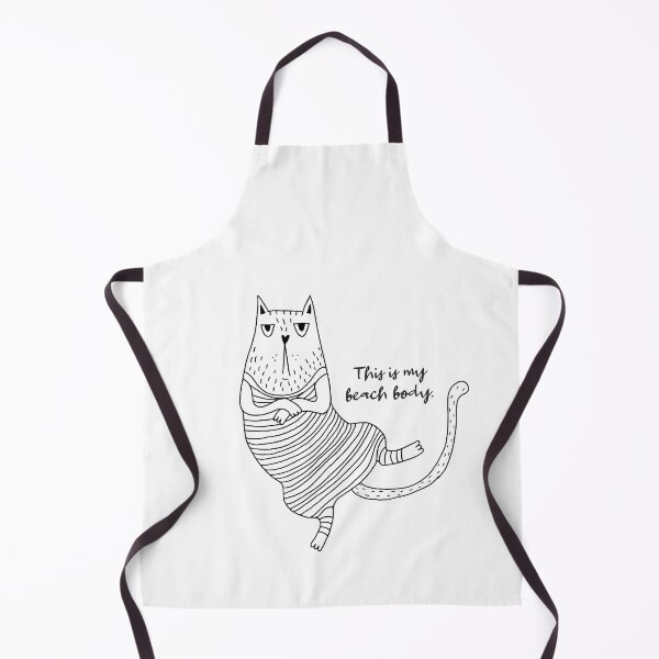 Item preview, 1950s beach cat - coloring stuff designed and sold by wearelefties.