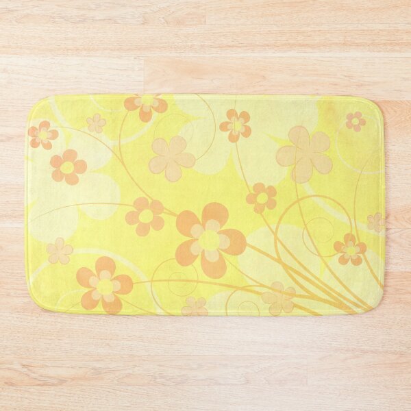 Item preview, Cute simple floral Summer Flowers Yellow Orange Bloom designed and sold by edrawings38.
