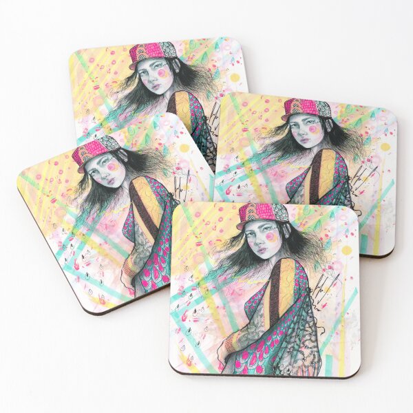 Item preview, Fashion Illustration Skater Girl designed and sold by Susanne Margarete Lutz.