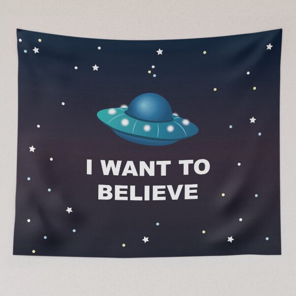 Item preview, I want to believe designed and sold by CyrielleShop.