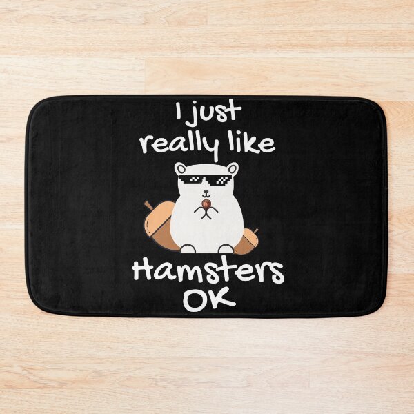 Item preview, I Just Really Like Hamsters Ok Hamsters lovers funny meme gift idiea designed and sold by Live  Today.