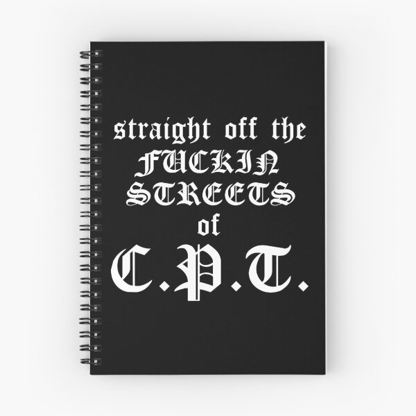 Item preview, Straight Off the Streets of CPT ))(( Retro Compton Gangsta Rap Tribute designed and sold by acquiesce13.