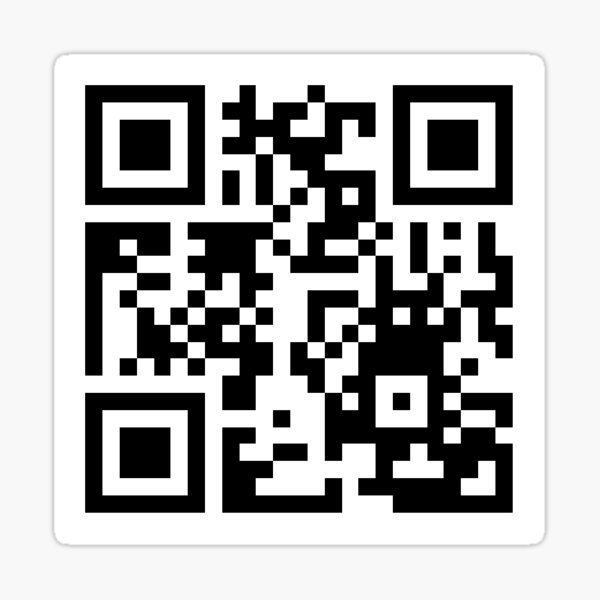 Endgame Cast Sings "We Didn't Start the Fire" QR CODE Sticker