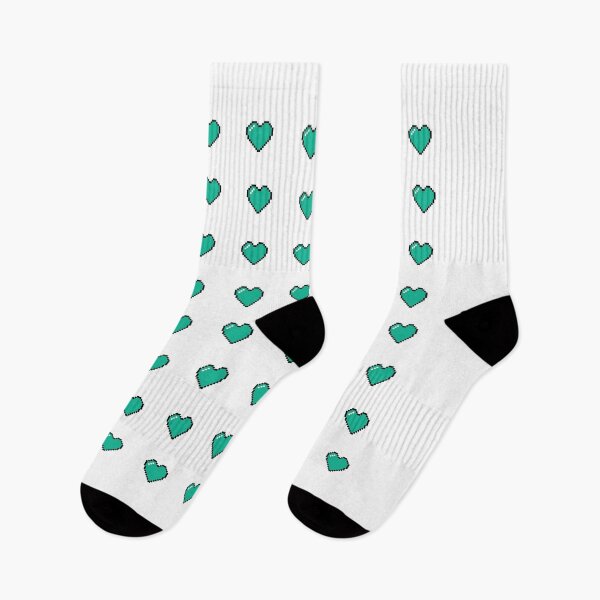 Item preview, Extra Small green Pixel Heart Sticker Pack designed and sold by royal-tees.