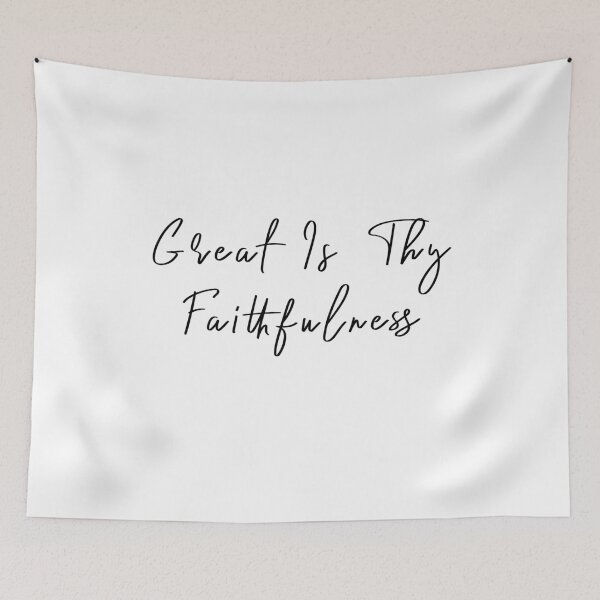 Item preview, Great Is Thy Faithfulness designed and sold by KAFDESIGN.