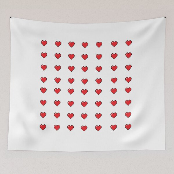 Item preview, Extra Small Pixel Heart Sticker Pack designed and sold by royal-tees.