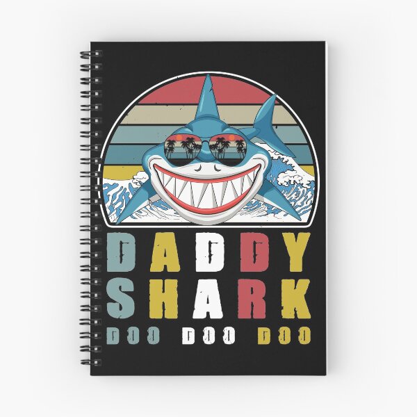 Item preview, Daddy Shark Papa Shark Father Fathers Day Gift Men designed and sold by Lenny Stahl.