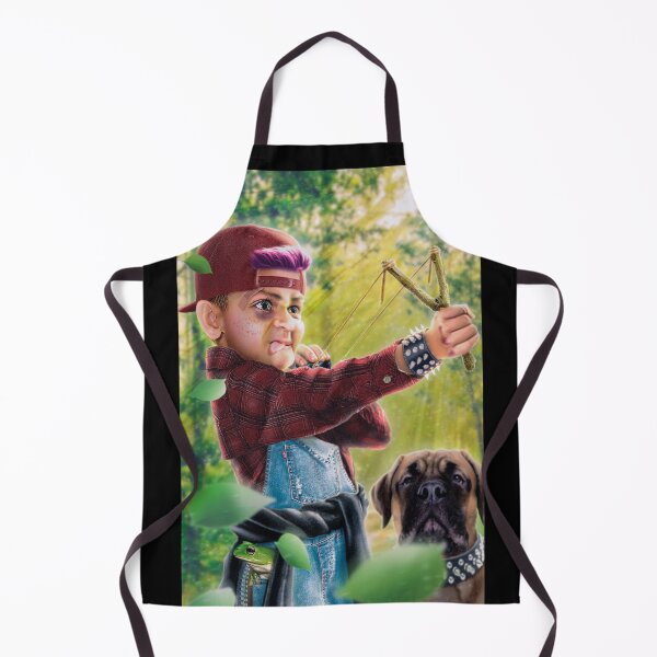 Item preview, Problem child in the woods with his dog designed and sold by Sebastien Lachapelle.