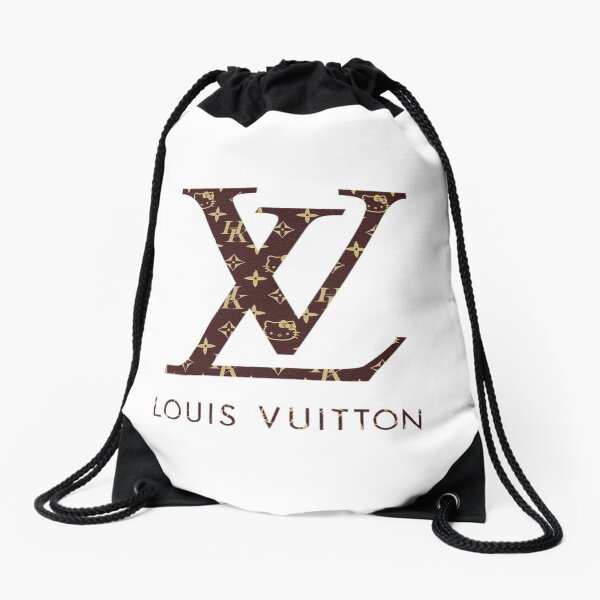 Louis V Drawstring Bag