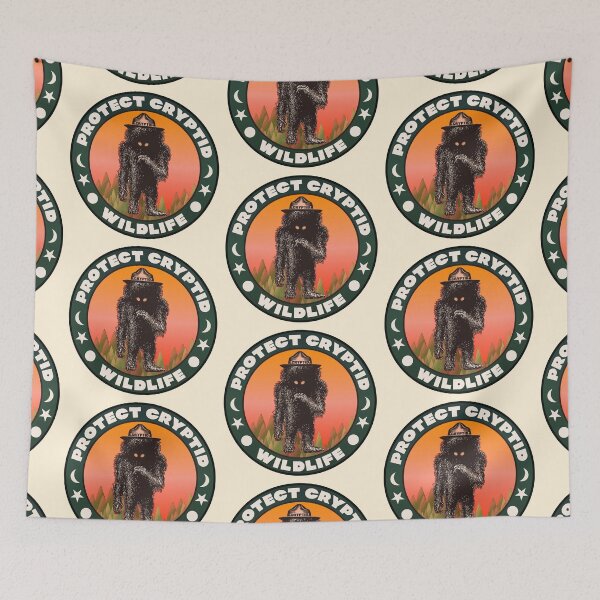 Item preview, Protect Cryptid Wildlife ))(( Cryptozoology Fan Art designed and sold by acquiesce13.