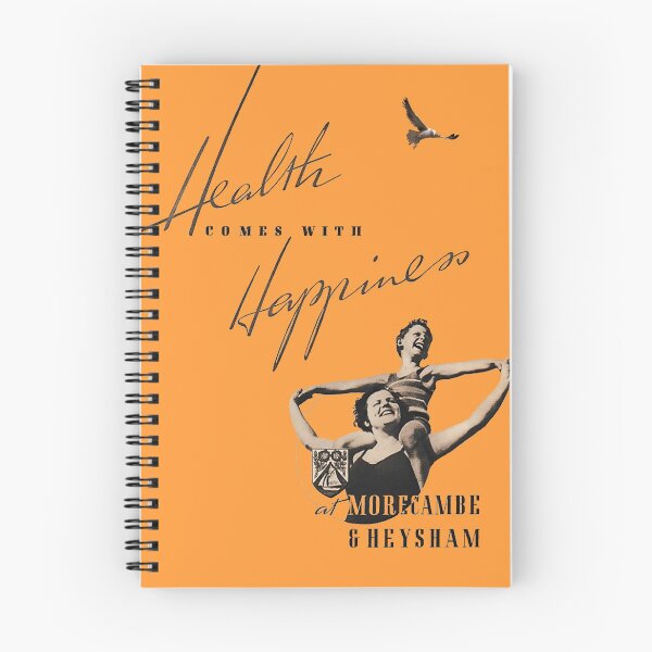 Item preview, Health Comes With Happiness (orange) designed and sold by beanphoto.