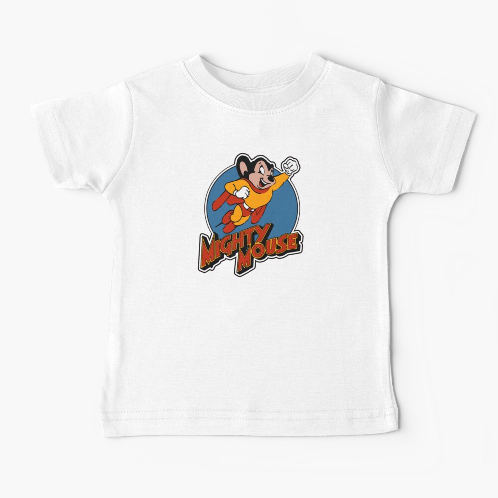 Mighty Mouse - Here I Come to Save the Day ! Baby T-Shirt