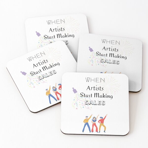 Item preview, When Artists Start Making Sales designed and sold by Nini's Designs.