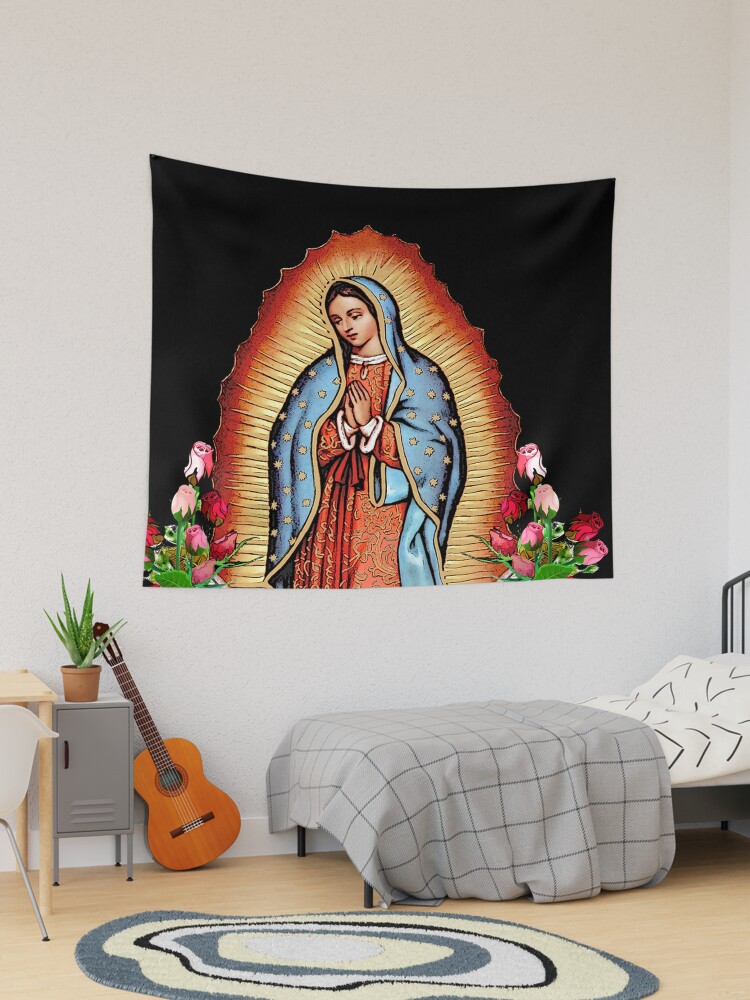 Virgen de guadalupe discount tapestry