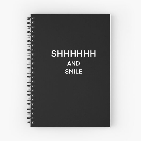 Item preview, Shhhhh...Shut Up and Smile designed and sold by Raysendel.