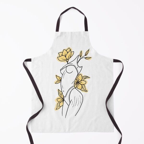 Item preview, Yellow Flowers stretch marks girl designed and sold by KiwiLimePie-.