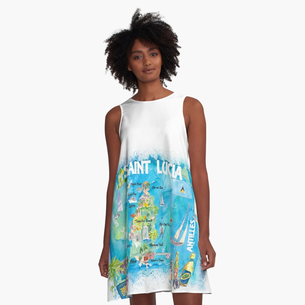 Item preview, A-Line Dress designed and sold by artshop77.