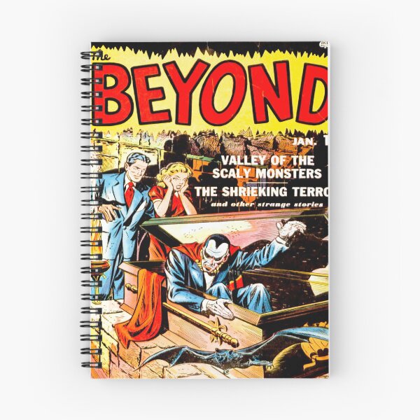 Aperçu de l'œuvre Beyond Comics - Couverture de bande dessinée vintage créée et vendue par CosmicBee.
