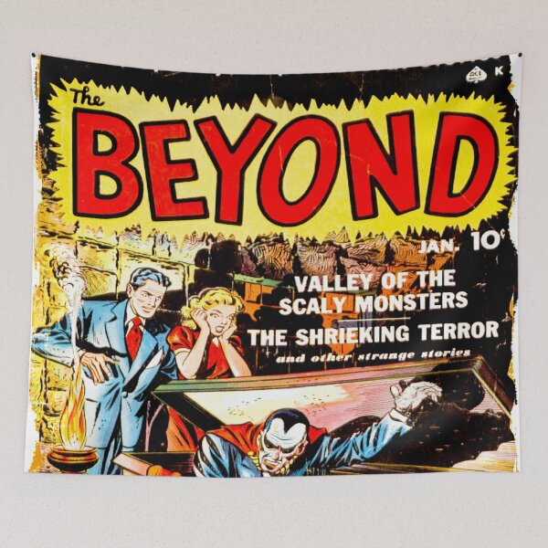 Item preview, Beyond Comics- Vintage Comic Book Cover  designed and sold by CosmicBee.