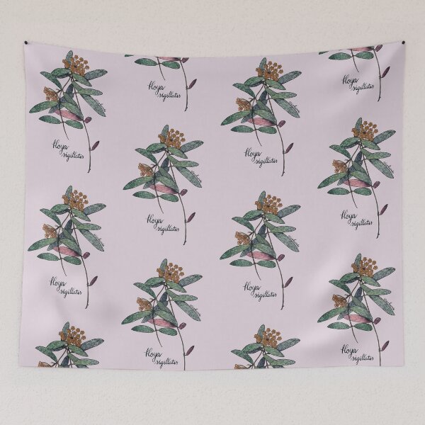 Item preview, Hoya sigillatis in bloom designed and sold by Wieskunde.