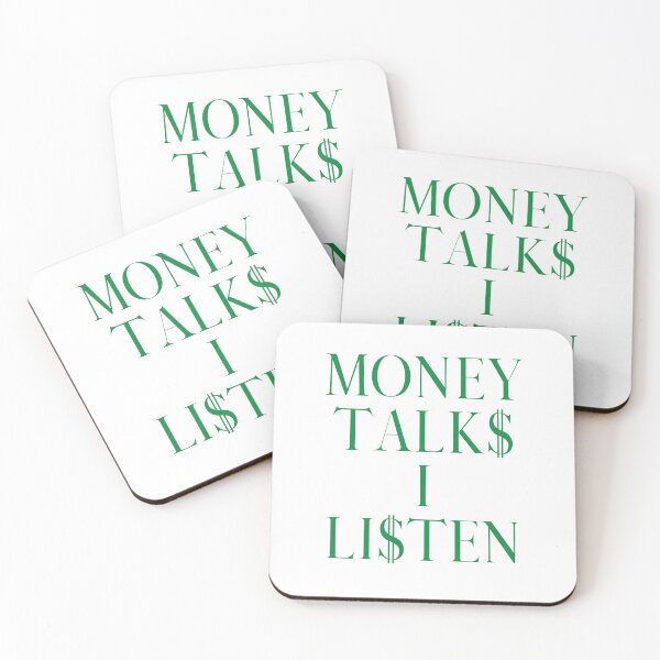 Item preview, Money Talks I Listen  designed and sold by thekyngsqueen.