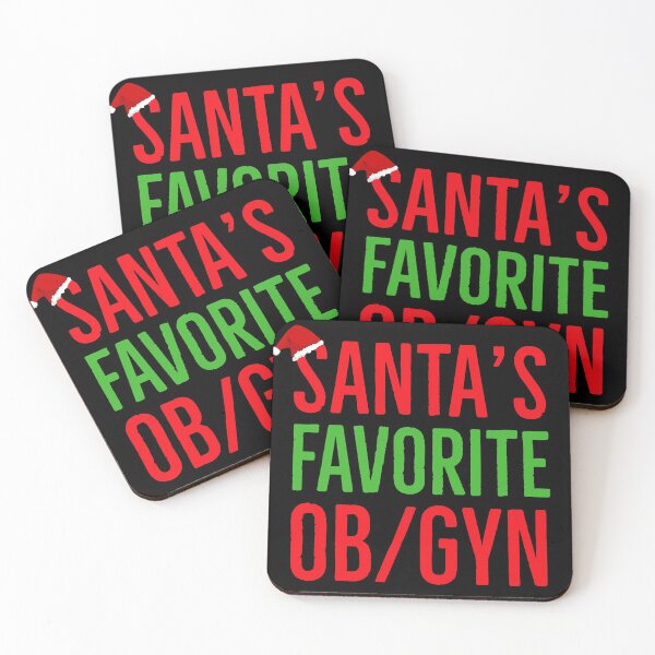 Item preview, Santas Favorite Obgyn Obstetrician Gynecologist Gift designed and sold by Luna1Shop.