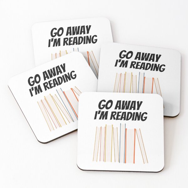 Item preview, go away im reading designed and sold by Sinovius.