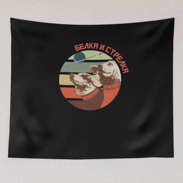 Item preview, CCCP Original Sputnik Interkosmos Belka Strelka designed and sold by Ingvar80.