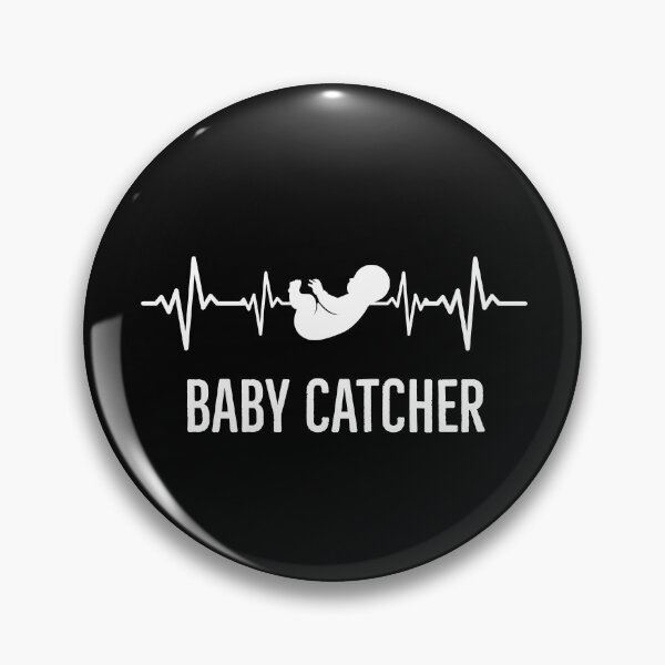 Artikelvorschau, Baby Catcher Heartbeat Hebammengeschenk entworfen und verkauft von Luna1Shop.